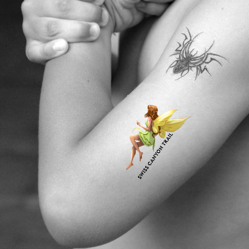 Feen-Tattoos Für Mädchen – 12 Zauberhafte Temporäre Sticker, Ca. 4x5 Cm, Perfekt Für Überraschungstüten