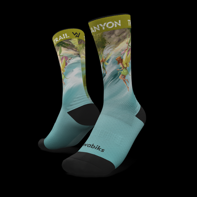 Chaussettes Trail - Fée verte