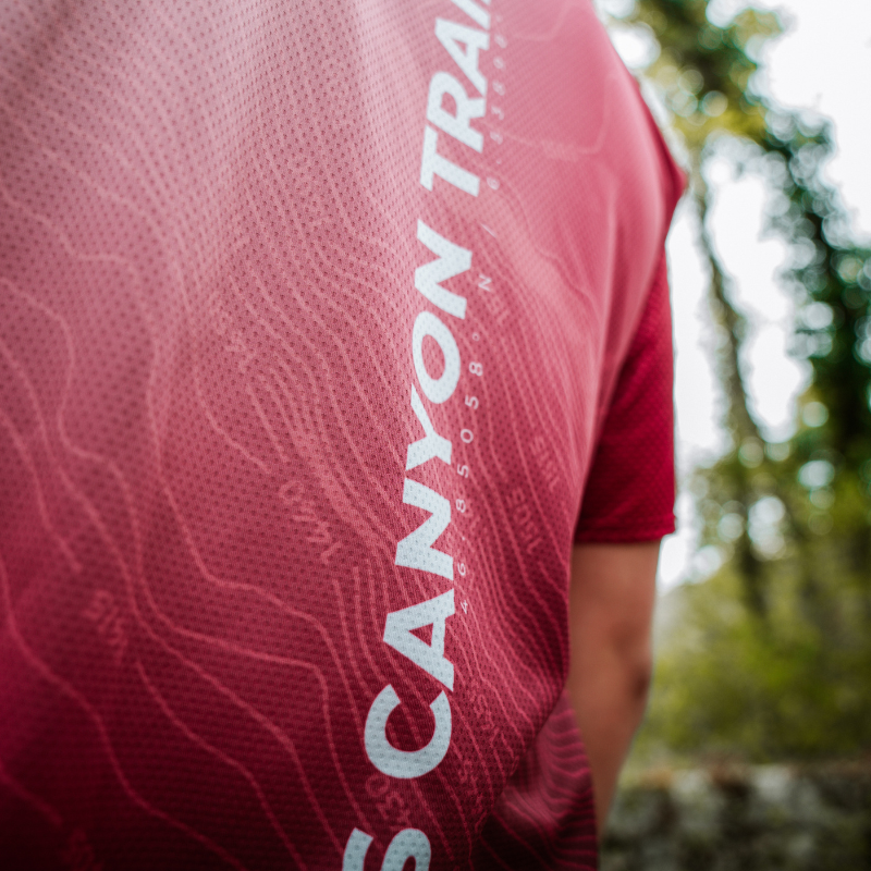 T-shirt SCT 26 Homme- Bordeaux